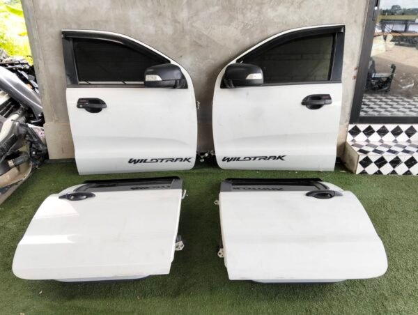 Ford Ranger Wildtrak Door Set – Full 4-Piece Kit (Front & Rear) | White