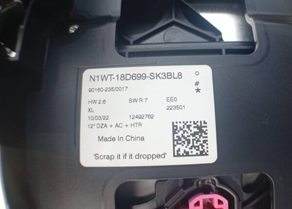 12” Infotainment Display Console For XL / XLS / XLT / Wildtrak / Raptor trims (verify spec before ordering) - Image 9