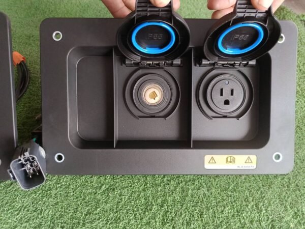 Ford Ranger Next Gen Dual Power Outlet | 12V DC + 230V AC Socket | OEM ML3A-6A949-FA - Image 8