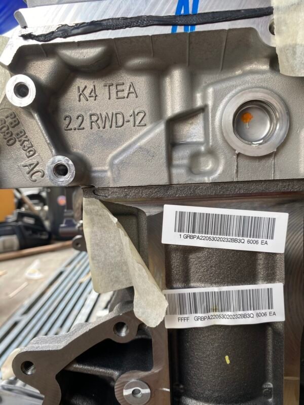 New Ford Ranger / BT-50 Pro 2.2L Single Turbo Diesel Engine Assembly - Image 6