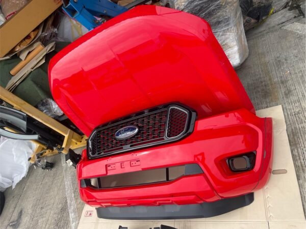 Ford Ranger Raptor Style Full Front End Set (Red) – For 2012–2022 Models - Image 3