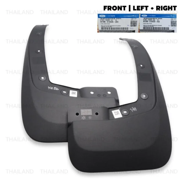 GUARD FNDR SPLASH  (FRONT LEFT  SPLASH MUD GUARD FLAP LH / RAPTOR GEN1 2018-2022)(ยางกันโคลนหน้าซ้าย (ยางบังฝุ่น Raptor Gen 1 /2018-2022)) - Image 3